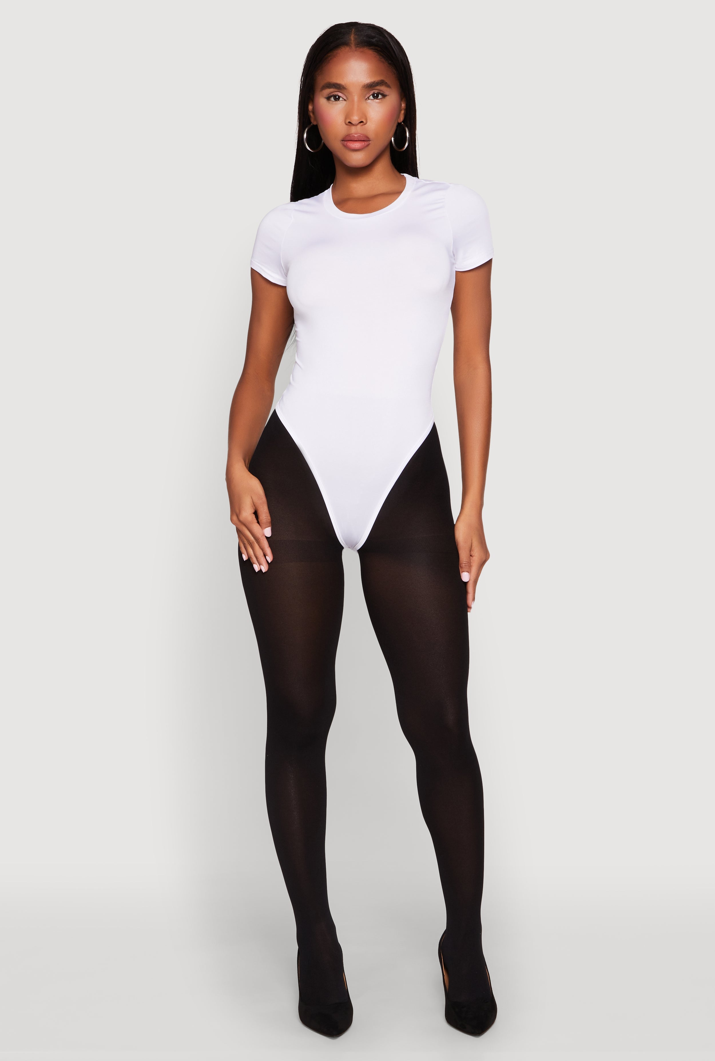 Daisy Short Sleeve Crew Neck Bodysuit