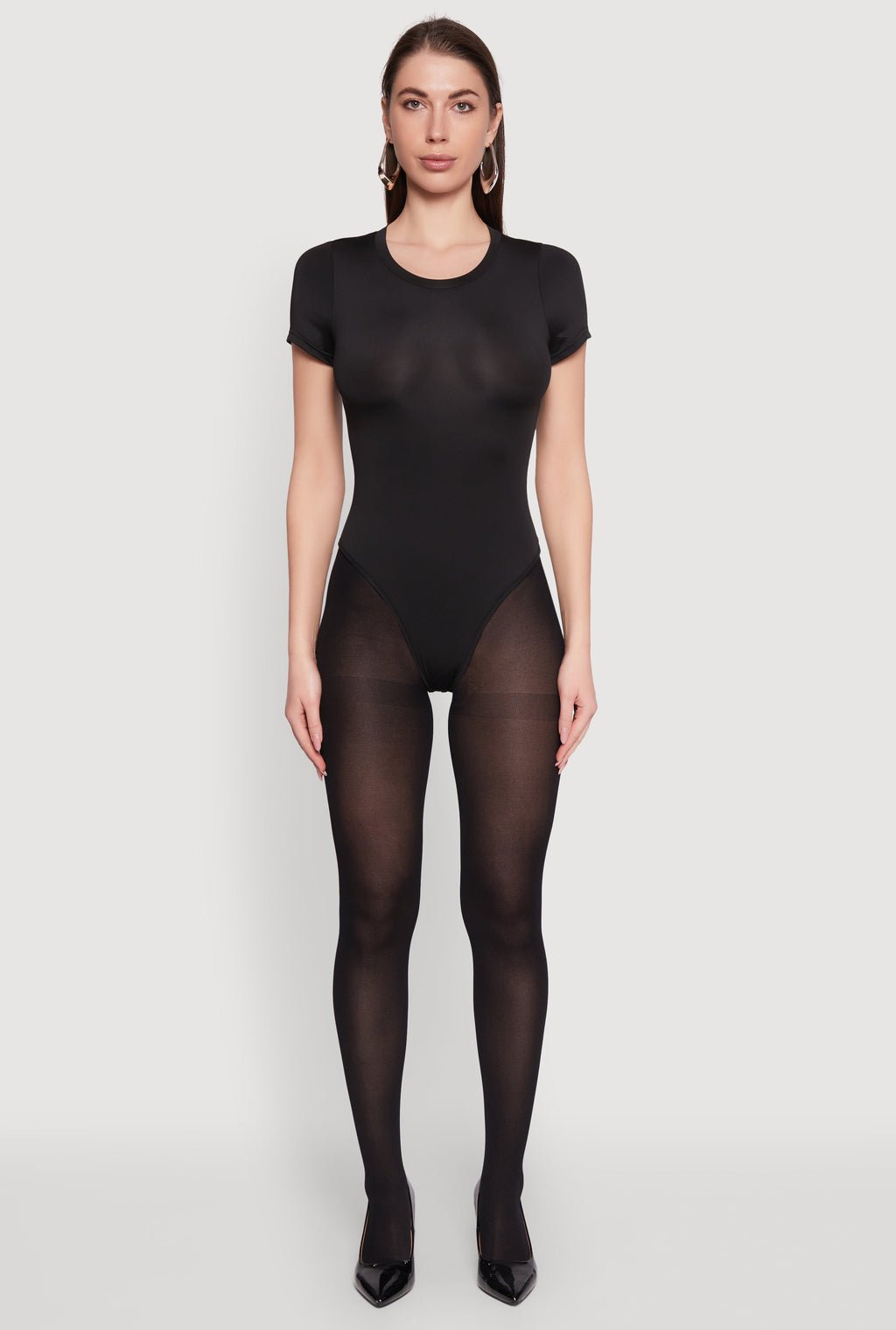 Daisy Crew Neck Bodysuit