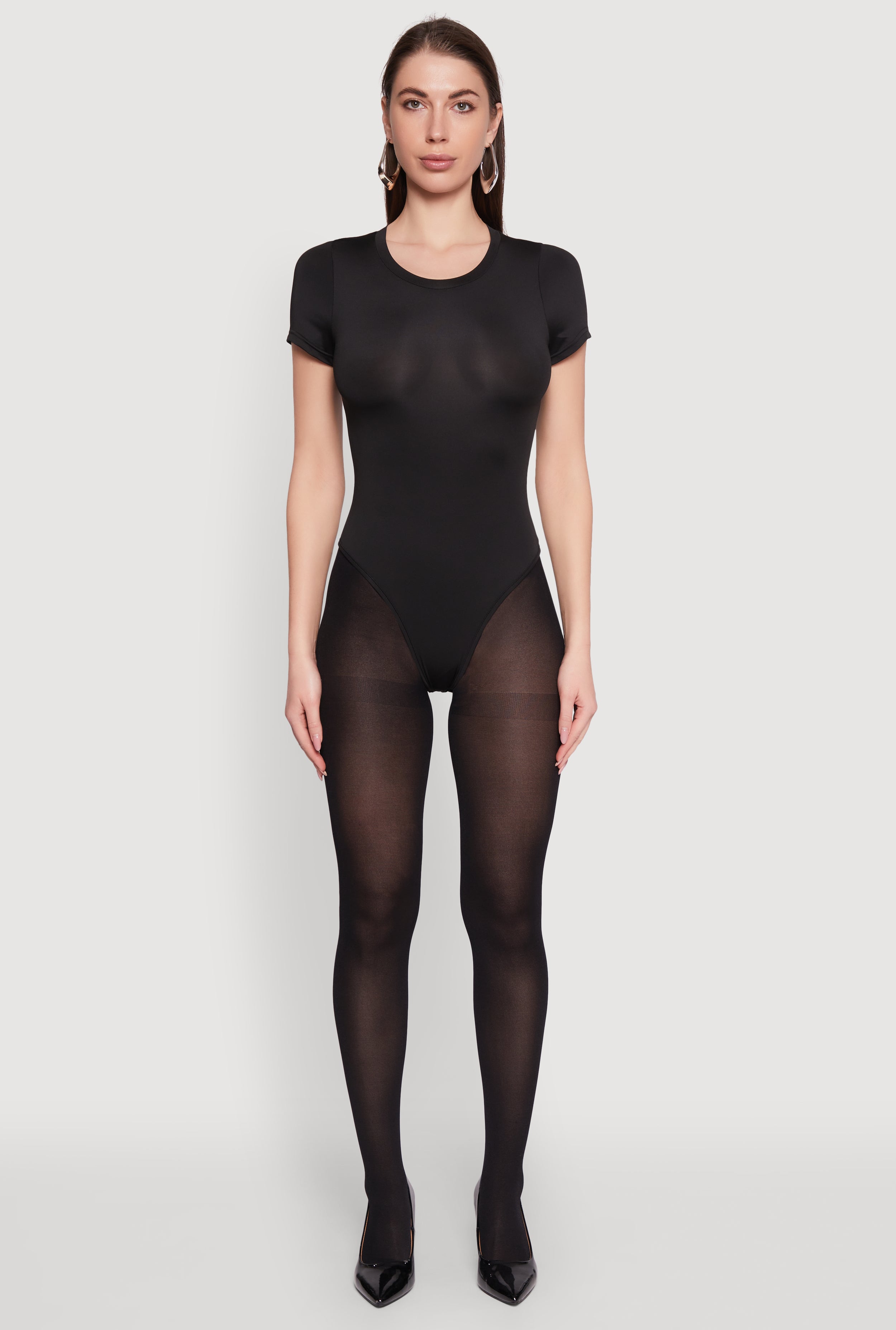 Daisy Crew Neck Bodysuit