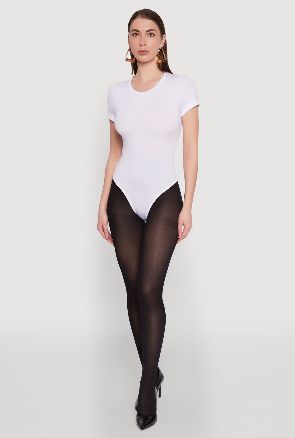 Daisy Crew Neck Bodysuit