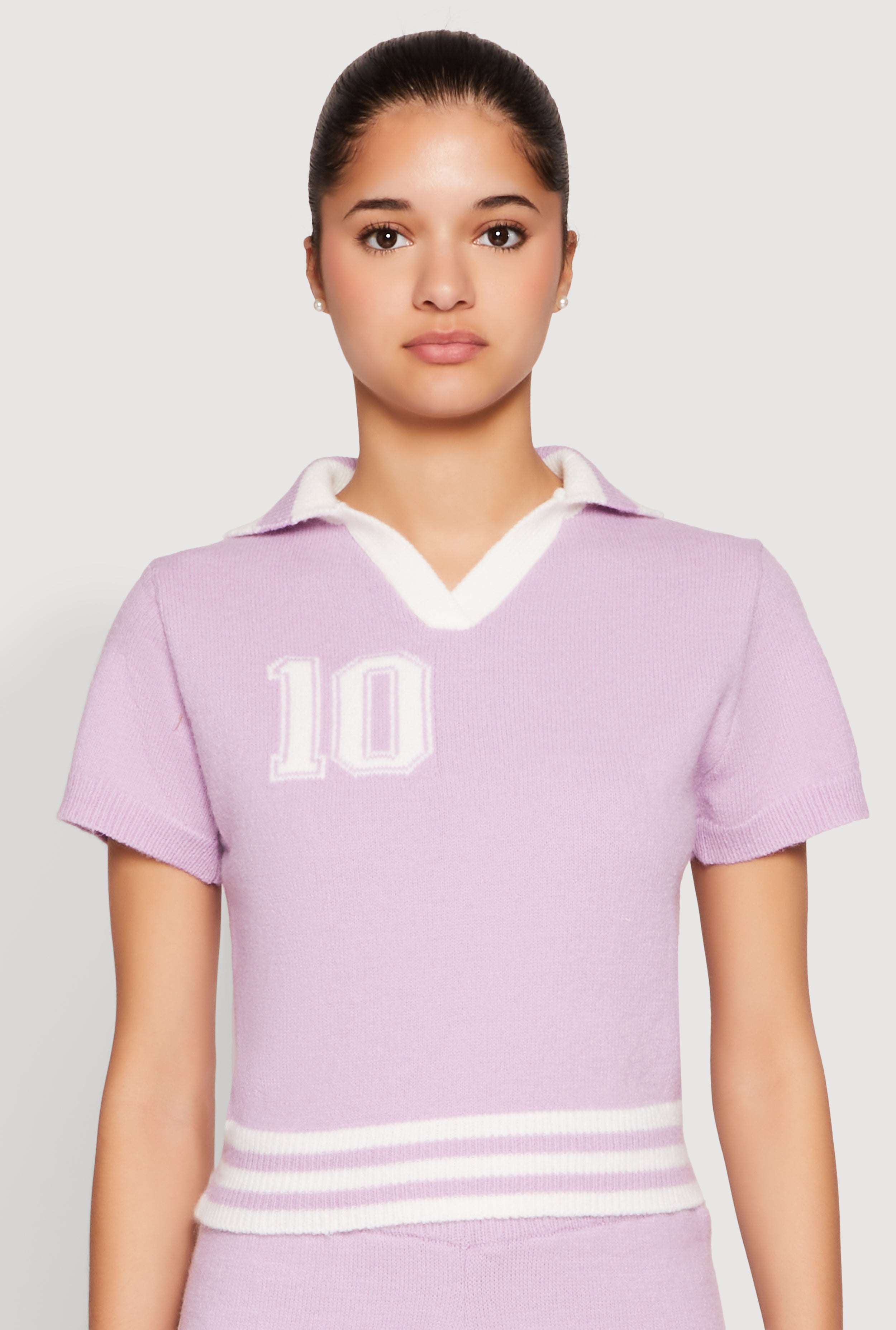 Daisy 10 Varsity Stripe Polo Shirt