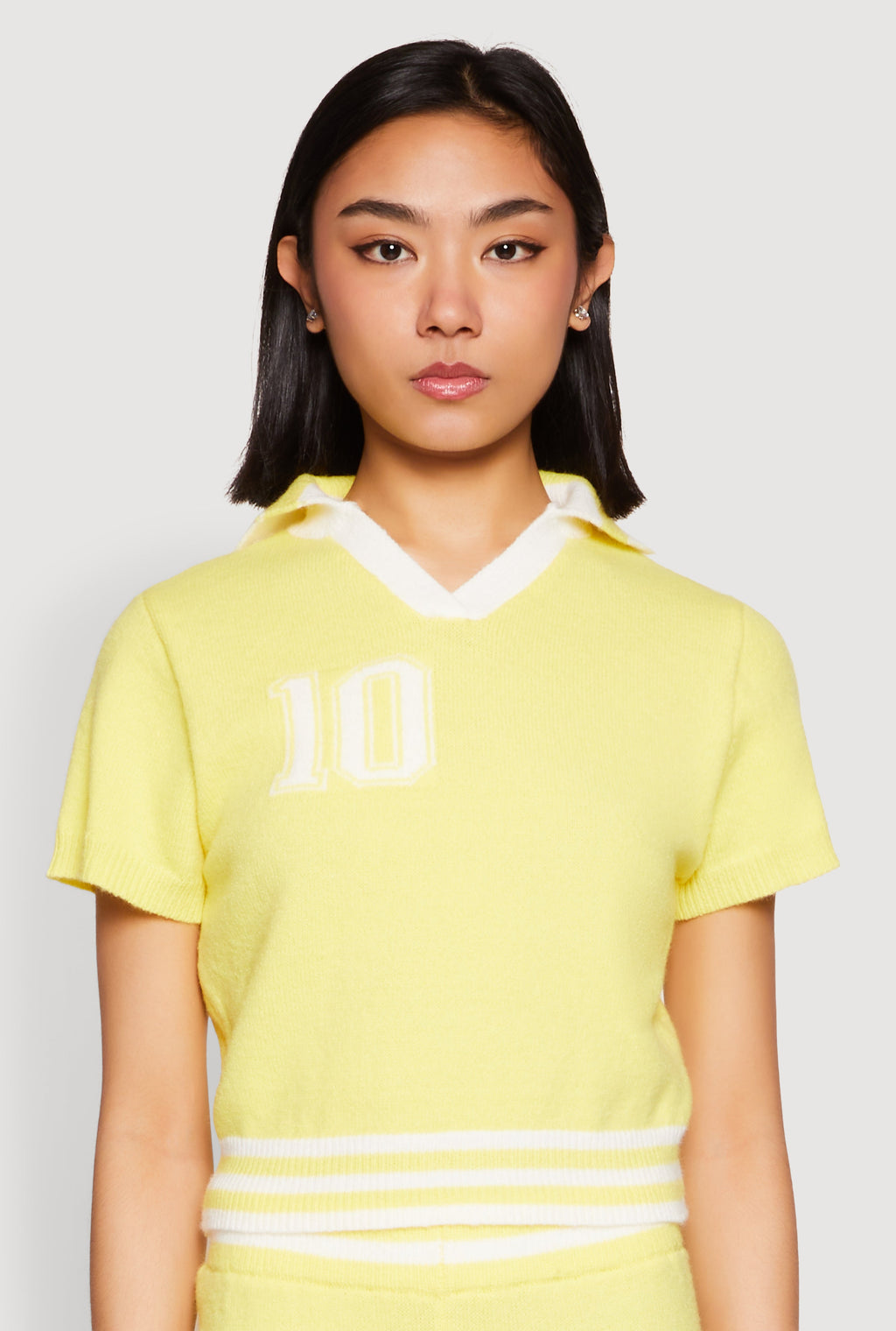 Daisy 10 Varsity Stripe Polo Shirt