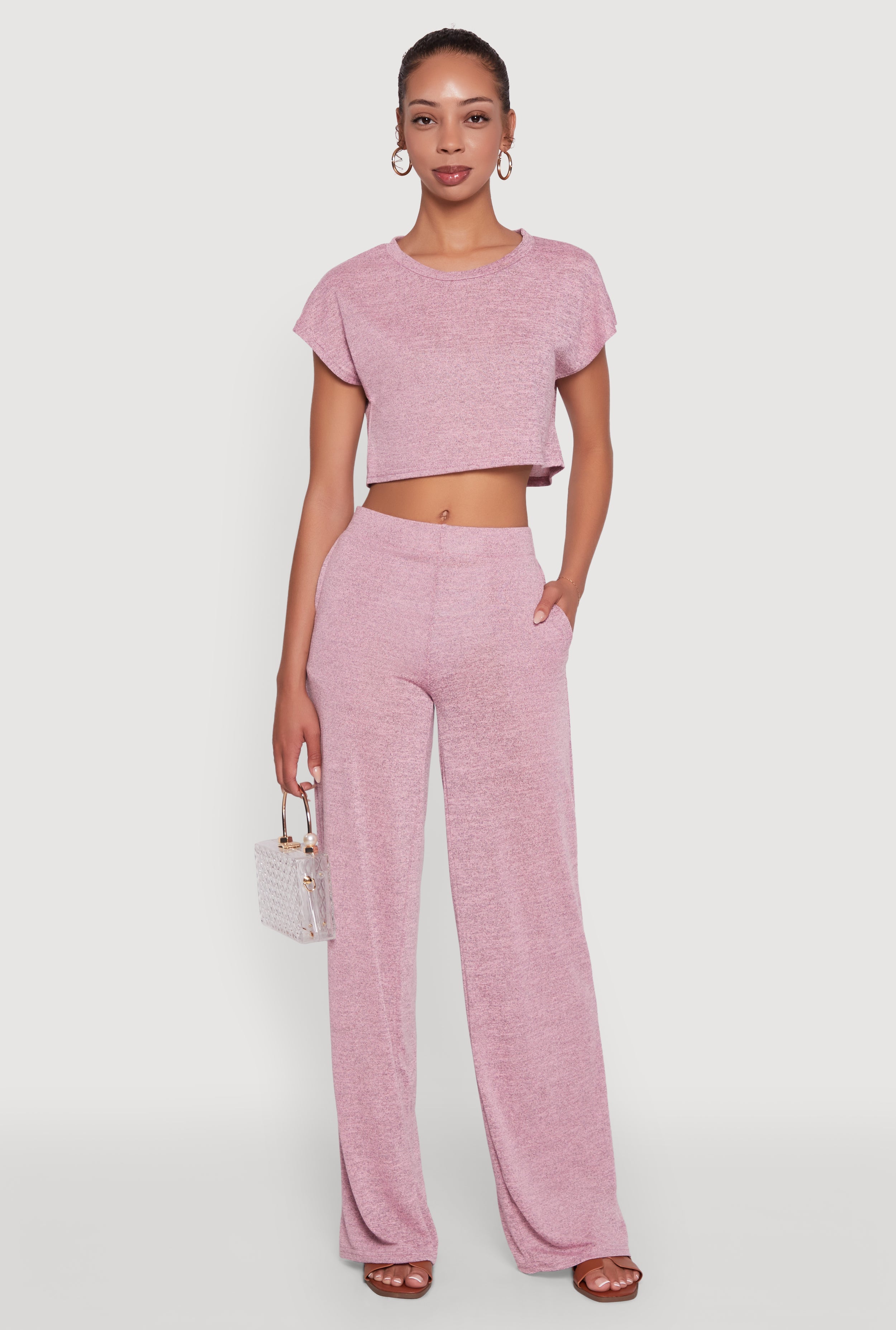 Daisy Pull On Wide Leg Pants
